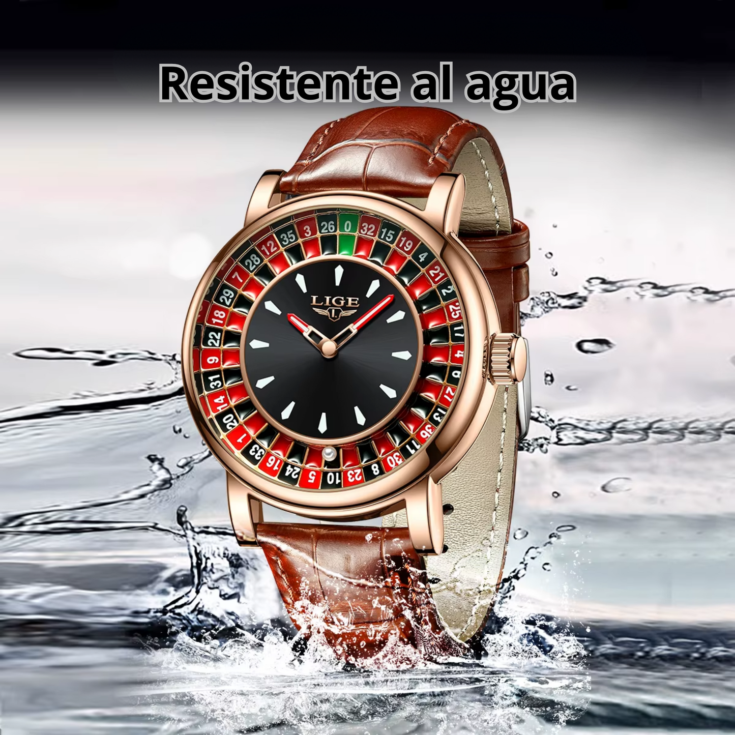 Reloj Vegas Roulette Para Caballeros